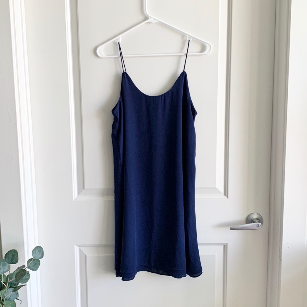 Francesca’s Adalynn Double Layer Cami Dress | XS